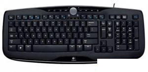 Logitech Media Keyboard 600 Black USB