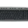 Labtec Ultra-Flat Keyboard Black USB+PS/2