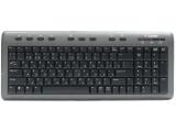 Labtec Ultra-Flat Keyboard Black USB+PS/2