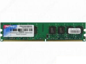 Patriot DDR2 2GB PC2-6400 (psd22g8002)
