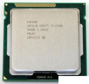 Intel Core i5-2500 Sandy Bridge (3300MHz, LGA1155, L3 6144Kb)