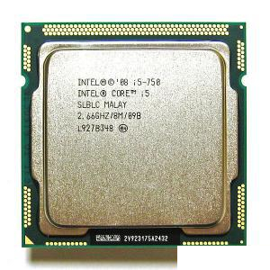 Intel Core i5-750 Lynnfield (2667MHz, LGA1156, L3 8192Kb)