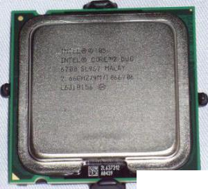 Intel Core 2 Duo E6700 Conroe (2660MHz, LGA775, L2 4096Kb, 1066MHz)