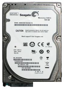 Seagate ST9500325AS (500Gb, 5400 rpm, 2.5")