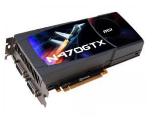 MSI GeForce GTX 470 607 Mhz PCI-E 2.0 1280 Mb 3348 Mhz 320 bit 2xDVI Mini-HDMI HDCP
