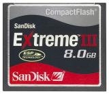 Sandisk 8GB Extreme III CompactFlash